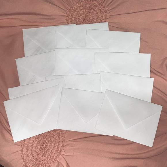 Hallmark Blank White Envelopes 12 Count - Picture 2 of 2